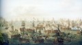 guerra en el mar barcos de guerra de Trafalgar